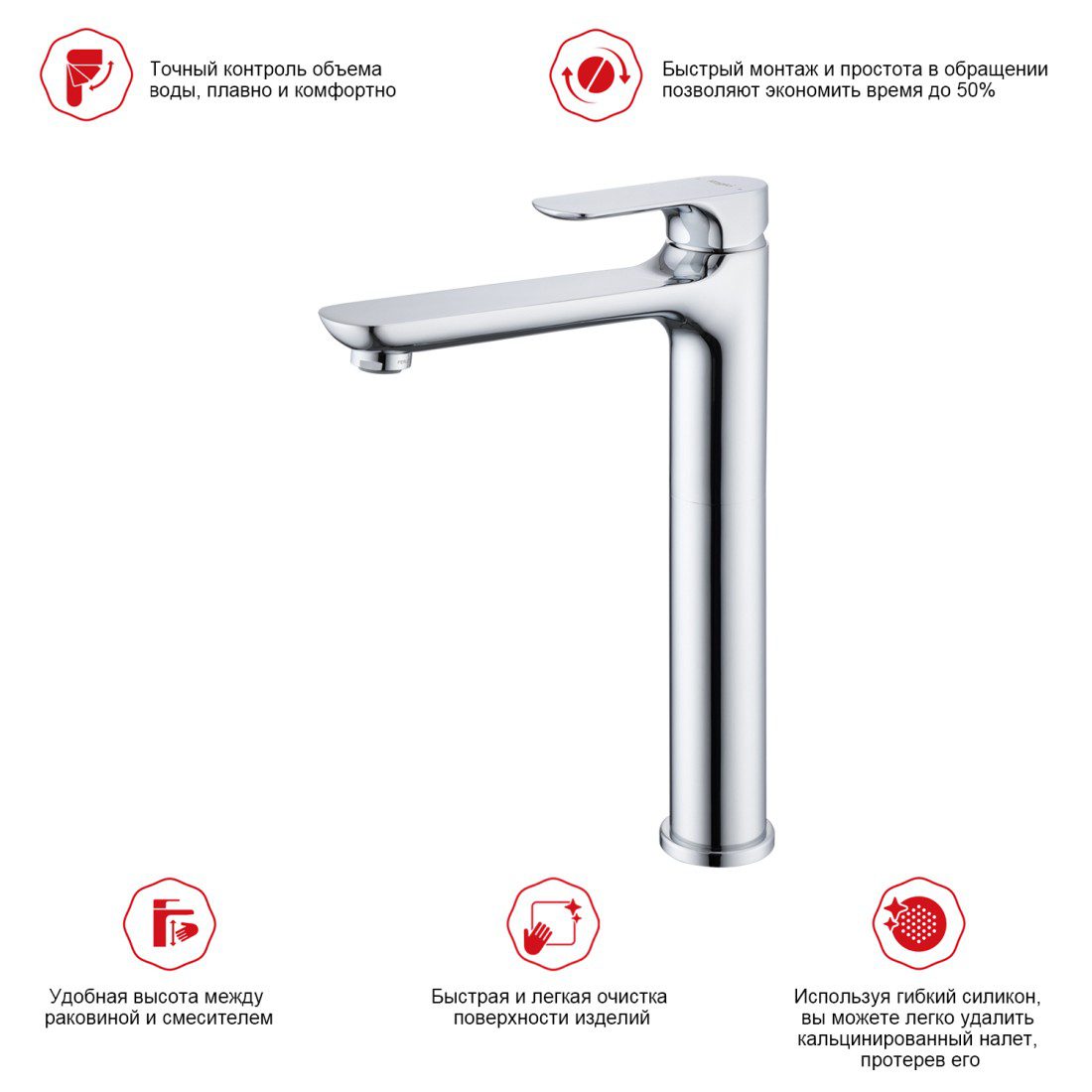 Смеситель для умывальника Raglo R03.15 — изображение 2