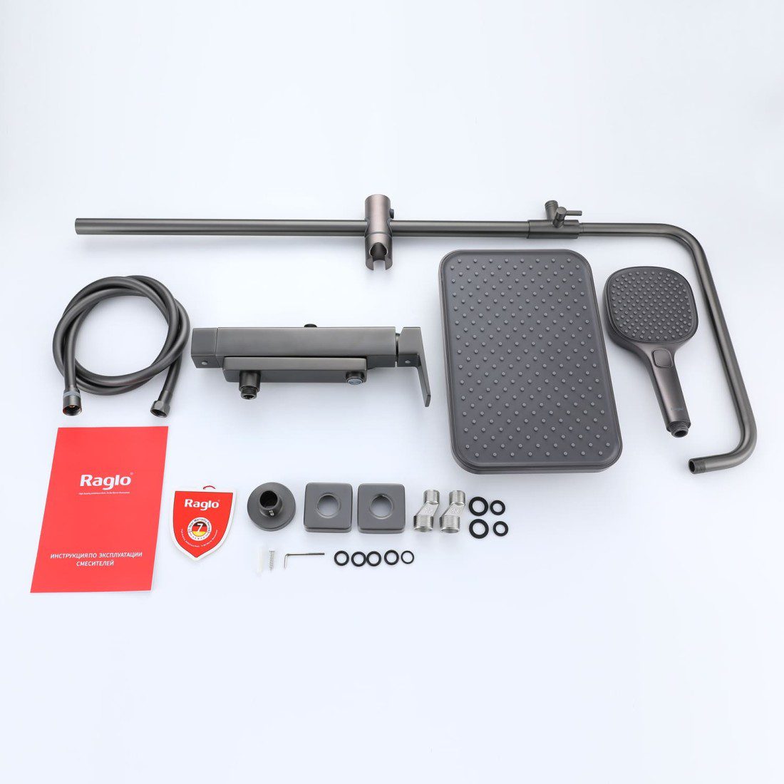 Душевая система Raglo R30.24.09, графит — изображение 7