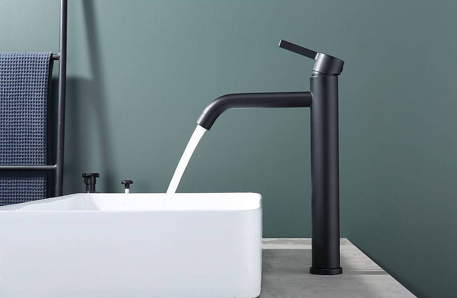 Смеситель для умывальника Splenka S221.15.06, чёрный — изображение 8