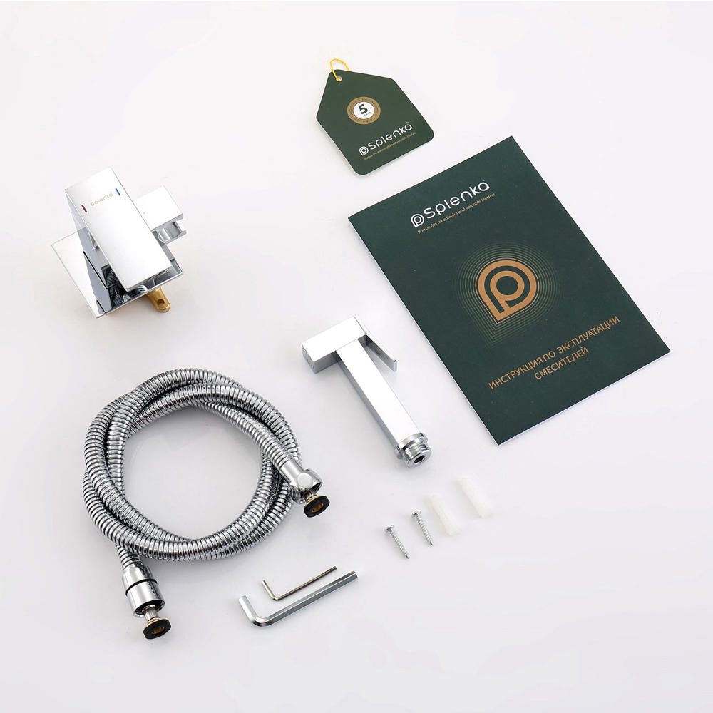 Смеситель скрытого монтажа для гигиенического душа Splenka S98.52 — изображение 7