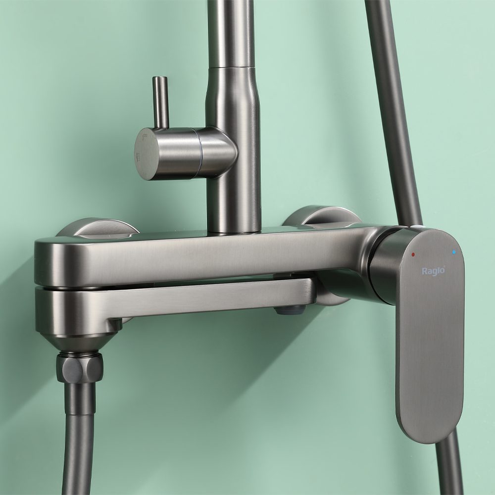 Душевая система Raglo R10.24.09, графит — изображение 6