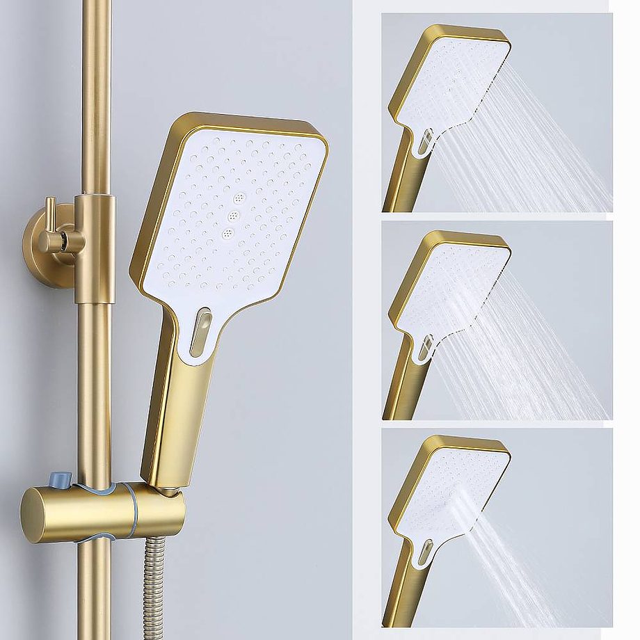 Душевая система Splenka S30.24.03, золотой сатин — изображение 9