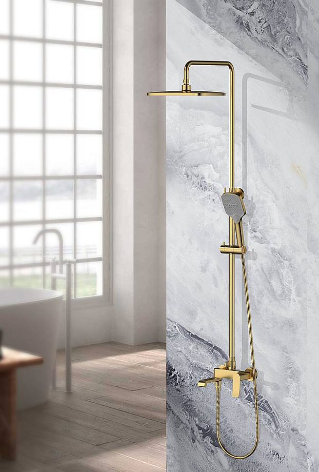 Душевая система Splenka S31.24.03, золотой сатин — изображение 3