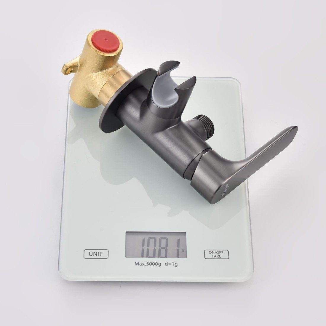 Смеситель скрытого монтажа для гигиенического душа Raglo R03.52.09, графит — изображение 7