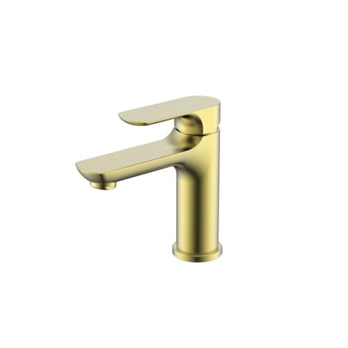 Смеситель для умывальника Raglo R03.10.03, золотой сатин