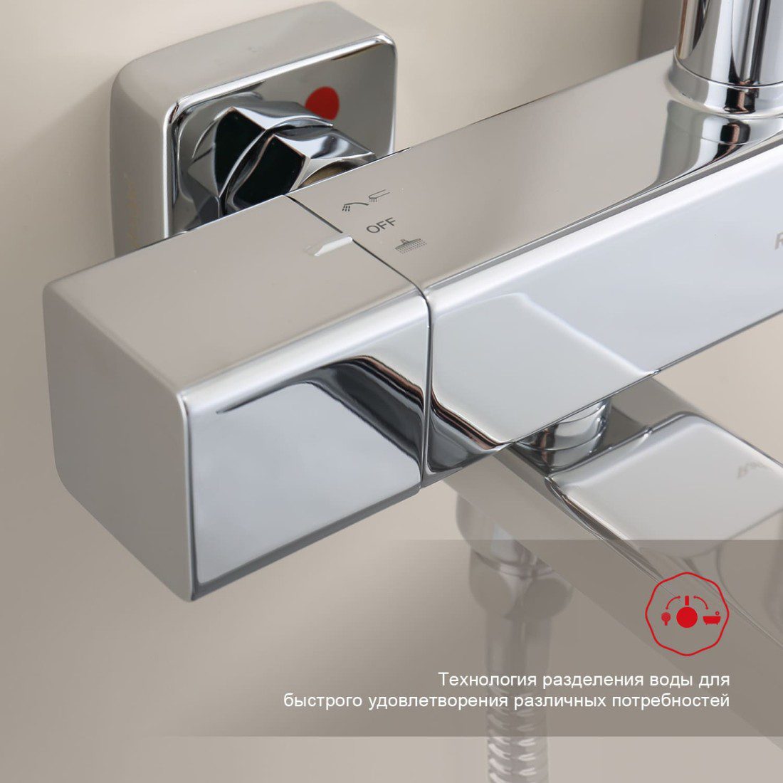 Душевая система с термостатическим смесителем Raglo R22.26 — изображение 3