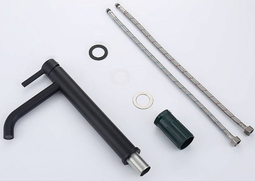 Смеситель для умывальника Splenka S221.15.06, чёрный — изображение 11