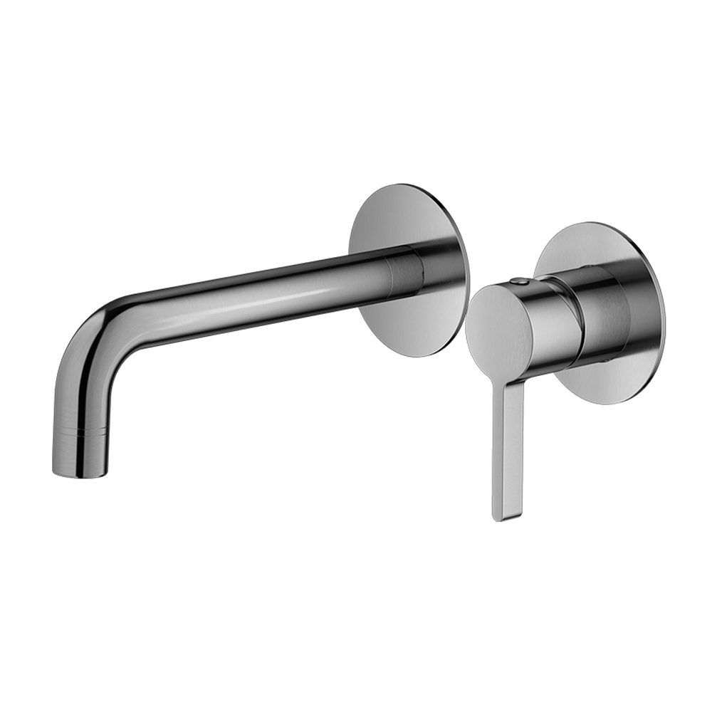 Смеситель скрытого монтажа для умывальника Splenka S221.11.05, сатин