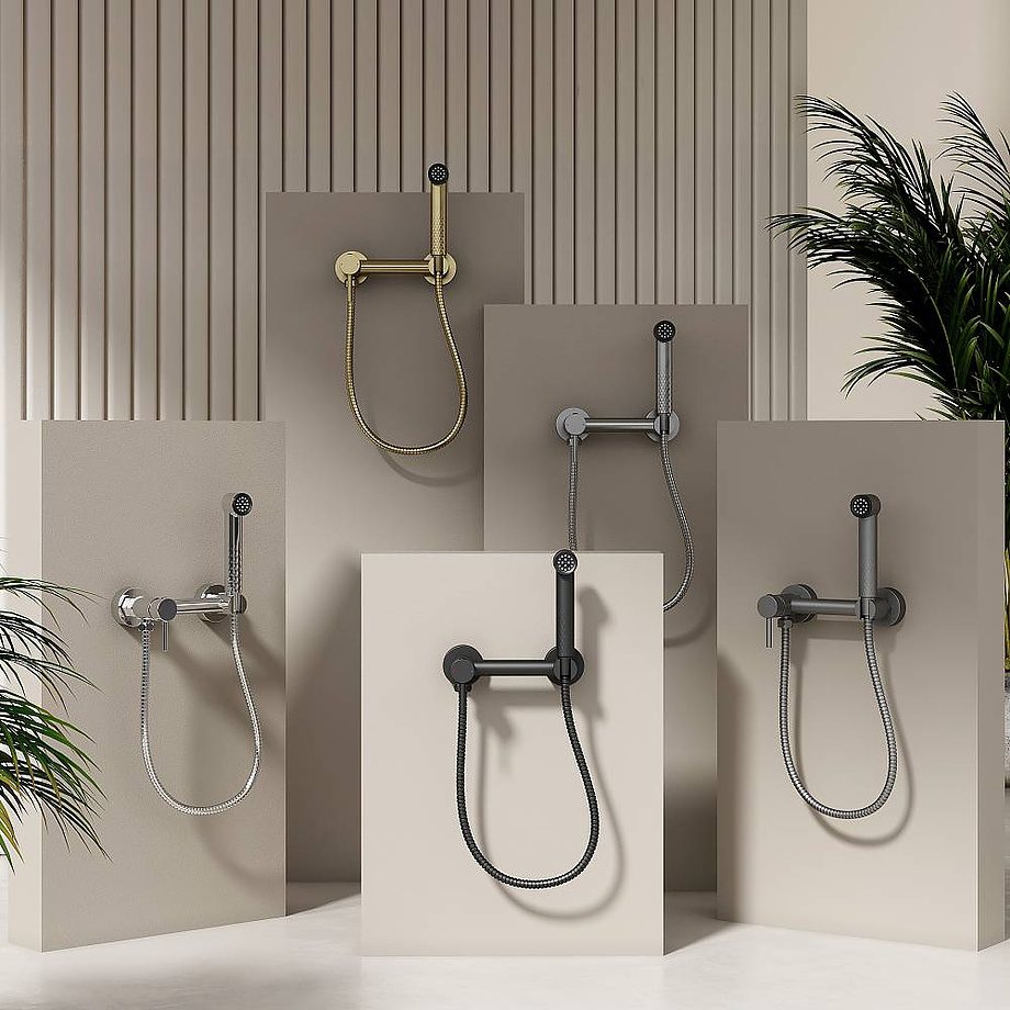 Смеситель для гигиенического душа Splenka S99.51.07, серый — изображение 3