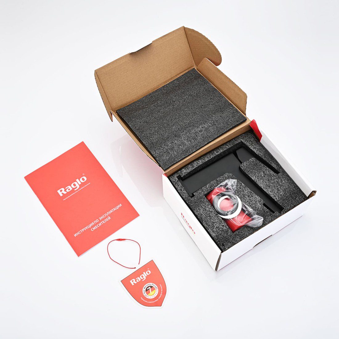 Смеситель для умывальника Raglo R30.10.06, чёрный — изображение 8