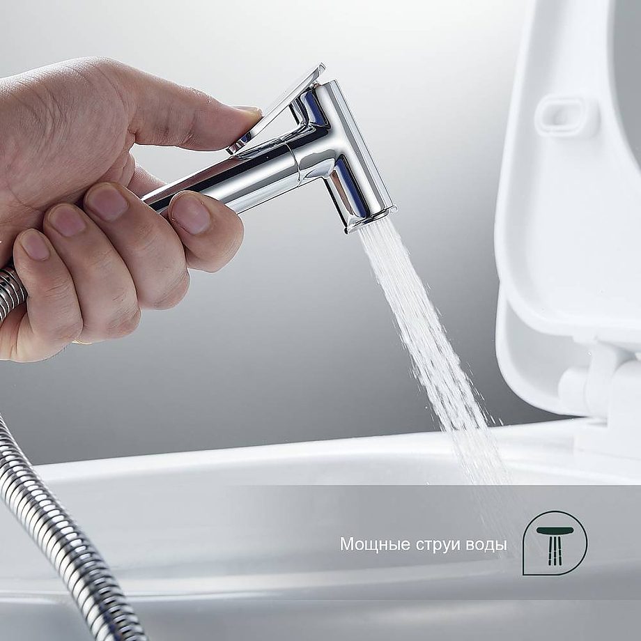 Смеситель скрытого монтажа для гигиенического душа Splenka S30.53 — изображение 6