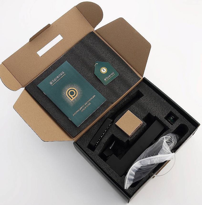 Смеситель для ванны Splenka S224.30.06, чёрный — изображение 8