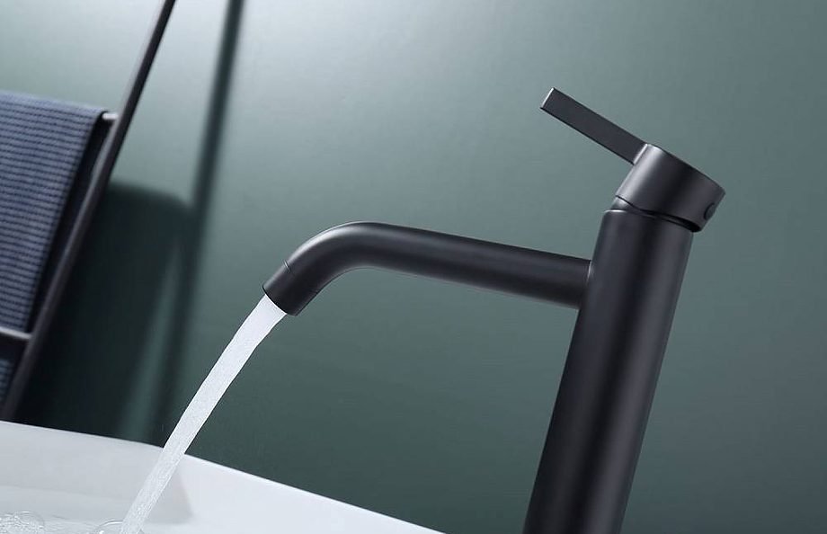 Смеситель для умывальника Splenka S221.15.06, чёрный — изображение 6