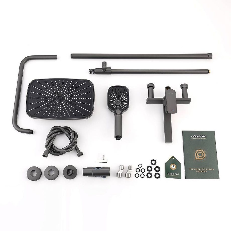 Душевая система Splenka S40.24.07, серый — изображение 10