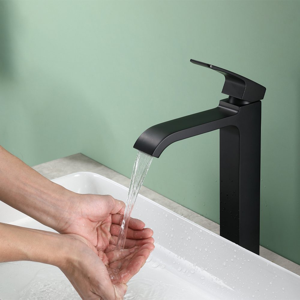 Смеситель для умывальника Raglo R02.15.06, чёрный — изображение 4