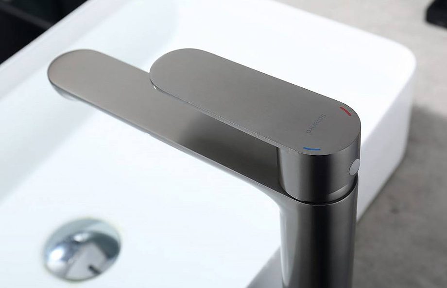 Смеситель для умывальника Splenka S222.15.09, графит — изображение 10