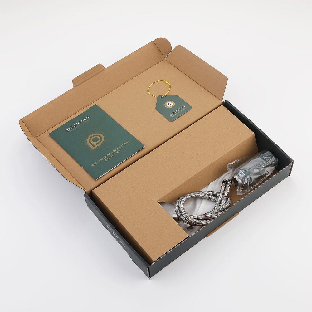 Смеситель для кухни Splenka S206.40.09, графит — изображение 8