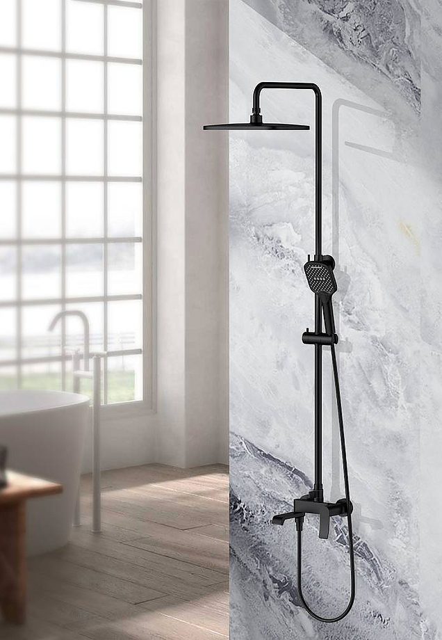 Душевая система Splenka S31.24.06, чёрный — изображение 3