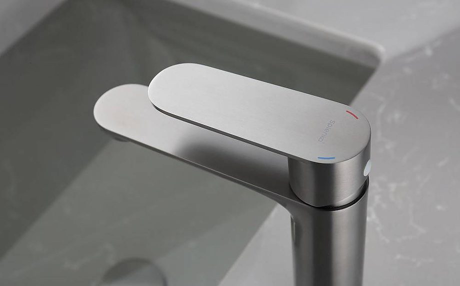 Смеситель для умывальника Splenka S222.10.09, графит — изображение 6