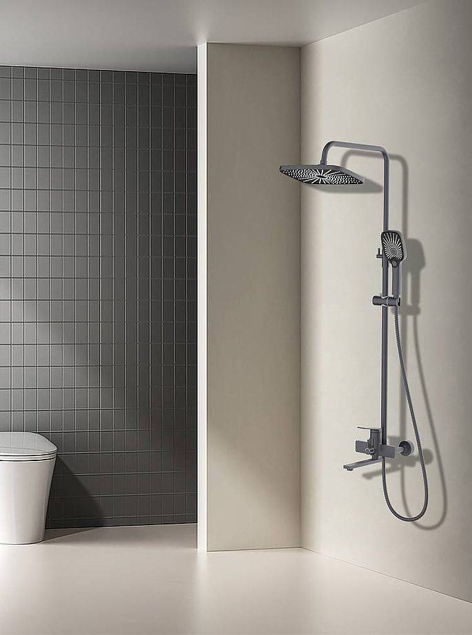 Душевая система Splenka S40.24.07, серый — изображение 12