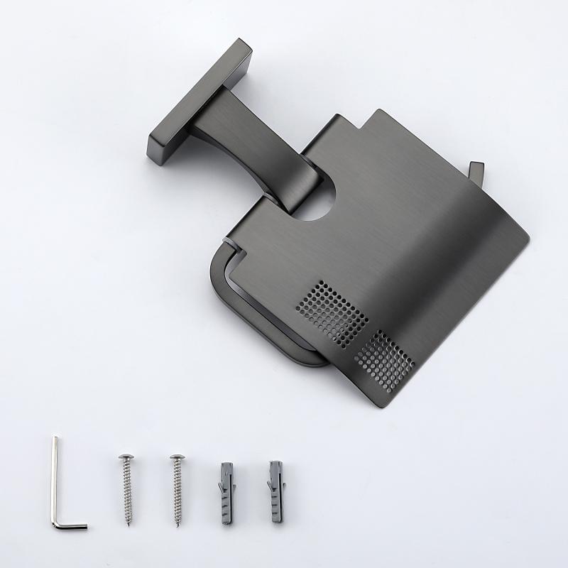 Держатель туалетной бумаги Gappo G0703-9, оружейная сталь — изображение 9