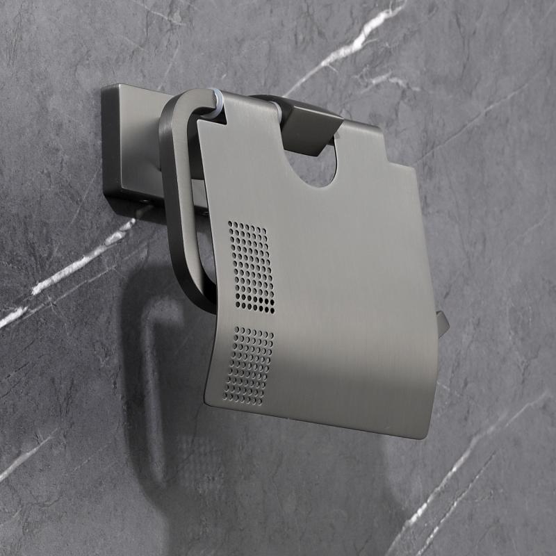 Держатель туалетной бумаги Gappo G0703-9, оружейная сталь — изображение 10