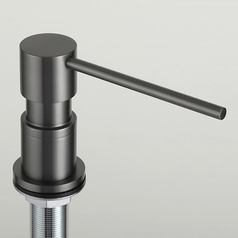 Дозатор для моющего средства Gappo G402-9, оружейная сталь — изображение 5