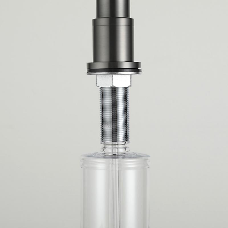 Дозатор для моющего средства Gappo G402-9, оружейная сталь — изображение 6