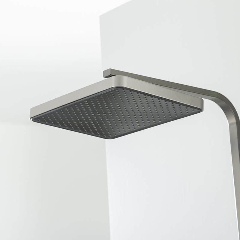 Душевая система Frap F2491-9, оружейная сталь — изображение 4