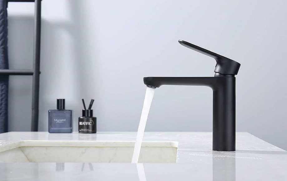 Смеситель для умывальника Splenka S222.10.06, чёрный — изображение 4