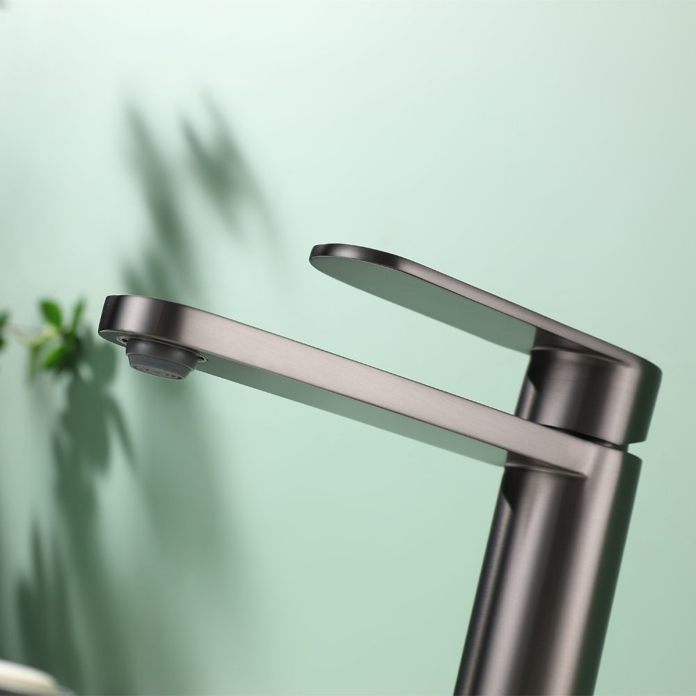 Смеситель для умывальника Raglo R10.10.09, графит — изображение 5