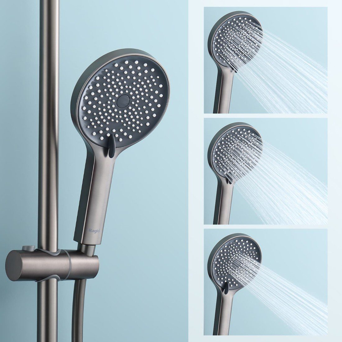 Душевая система Raglo R03.24.09, графит — изображение 8