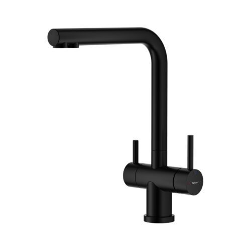 Смеситель для кухни под фильтр Splenka S70.61.06, чёрный