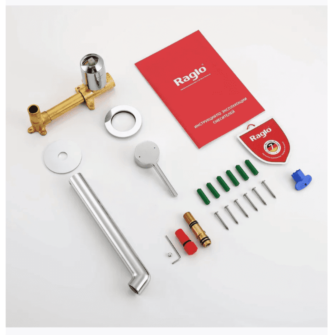 Смеситель скрытого монтажа для умывальника Raglo R20.11 — изображение 9