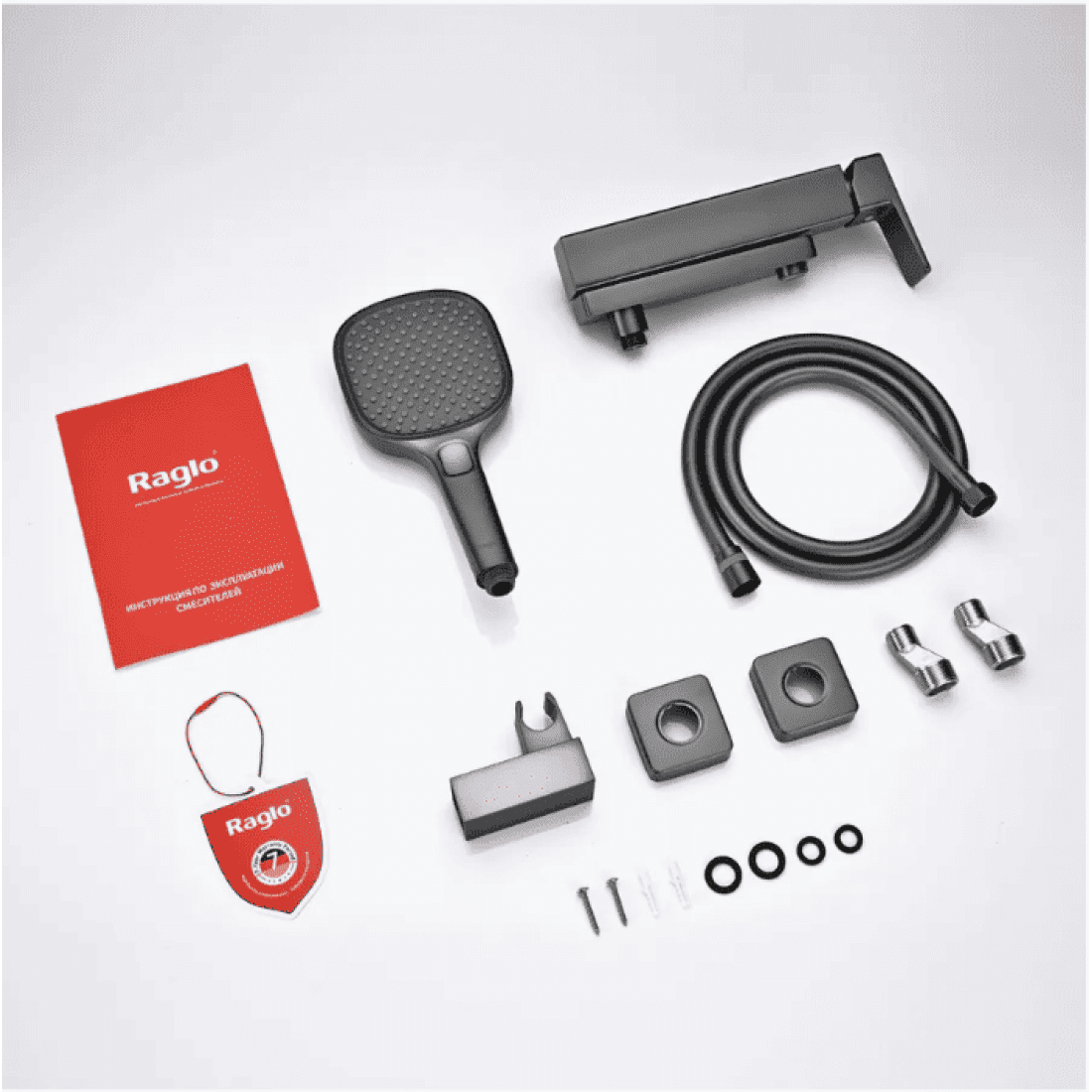 Смеситель для ванны Raglo R30.30.09, графит — изображение 11