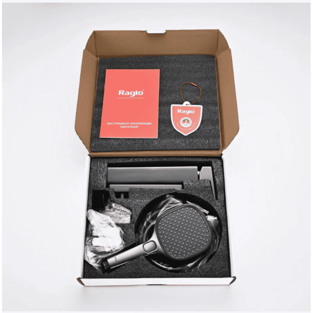 Смеситель для ванны Raglo R30.30.09, графит — изображение 12