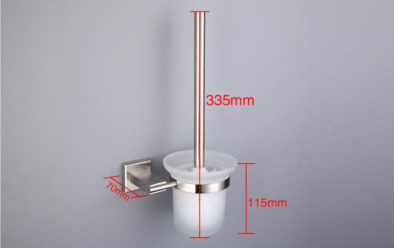 Ёршик для унитаза Gappo G1710, настенный — изображение 3