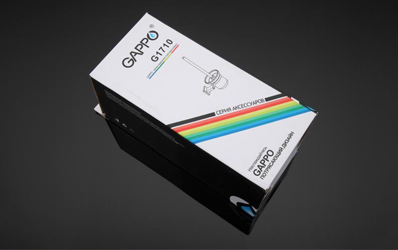 Ёршик для унитаза Gappo G1710, настенный — изображение 8