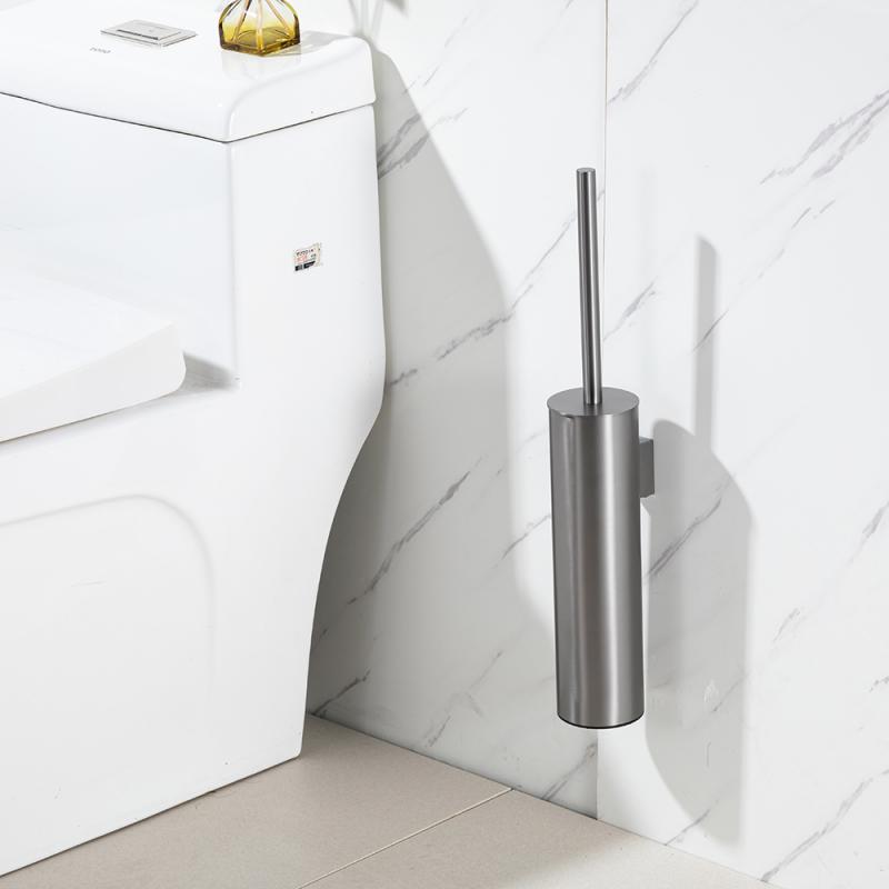 Ёршик для унитаза Gappo G903-9, настенный, сатин — изображение 2