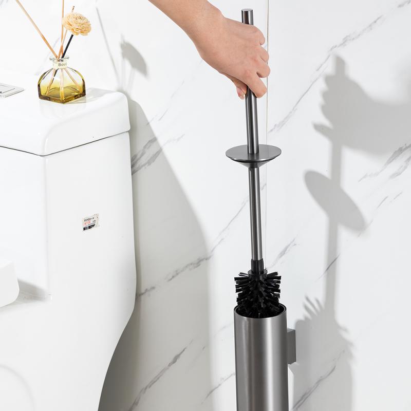 Ёршик для унитаза Gappo G903-9, настенный, сатин — изображение 3