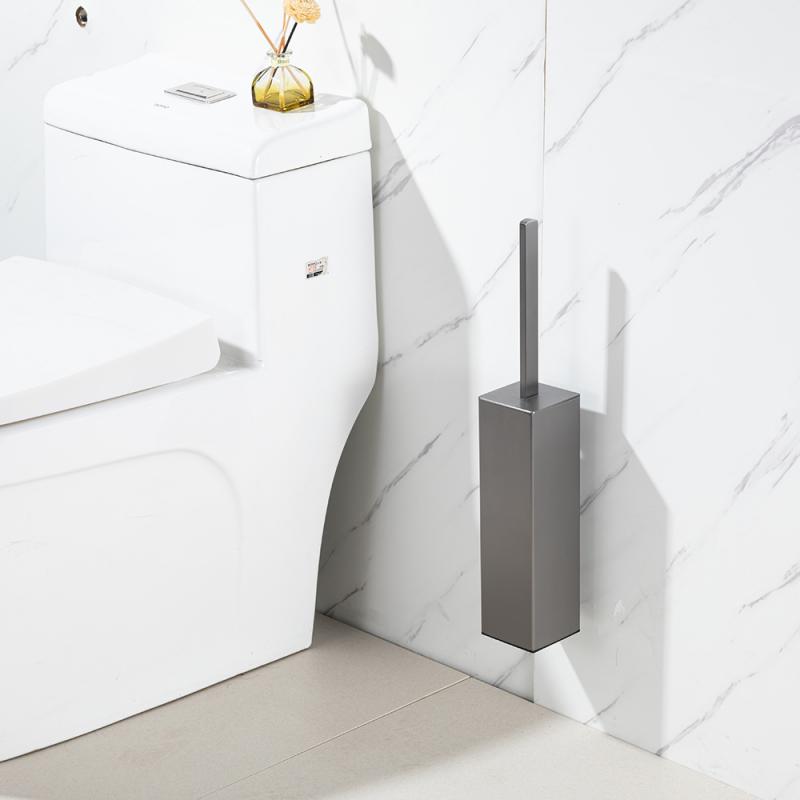 Ёршик для унитаза Gappo G904-9, настенный, сатин — изображение 2