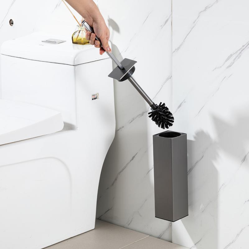 Ёршик для унитаза Gappo G904-9, настенный, сатин — изображение 4