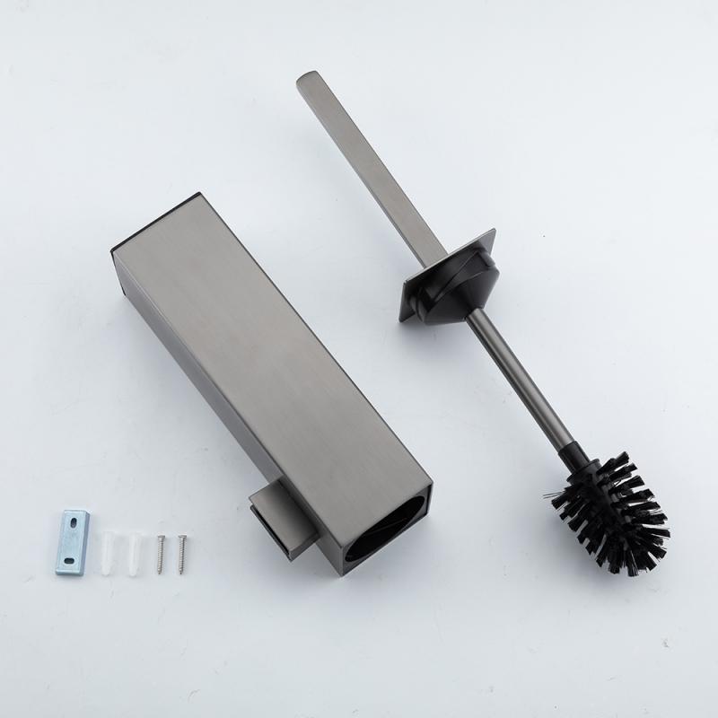 Ёршик для унитаза Gappo G904-9, настенный, сатин — изображение 8