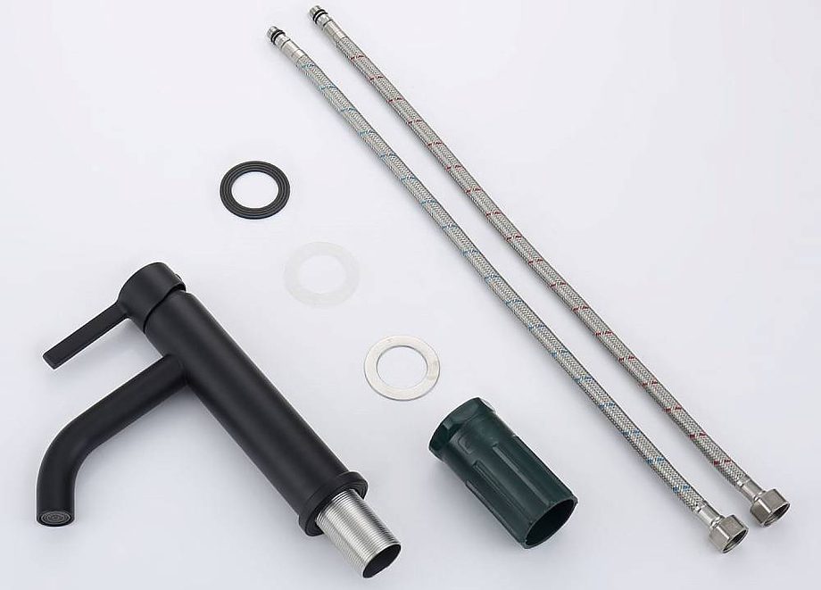 Смеситель для умывальника Splenka S221.10.06, чёрынй — изображение 9