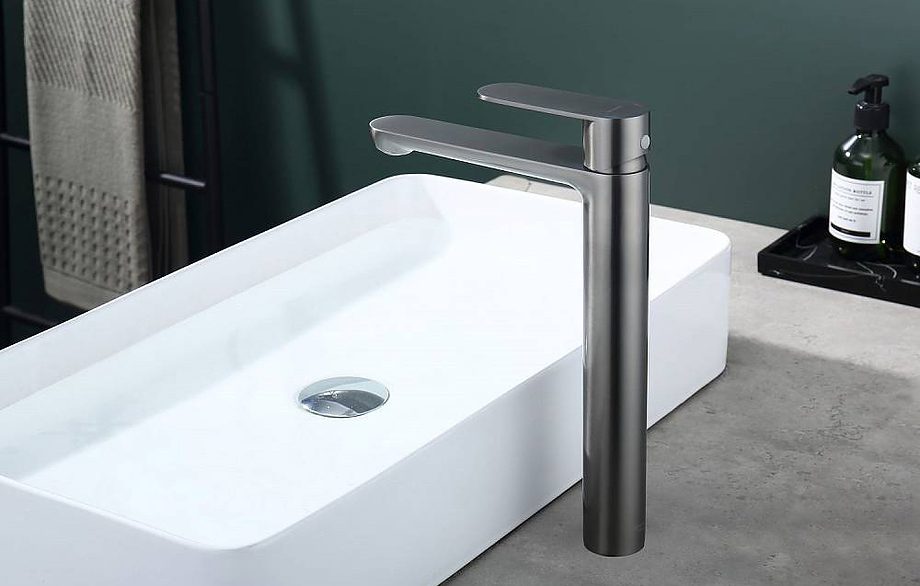 Смеситель для умывальника Splenka S222.15.09, графит — изображение 4