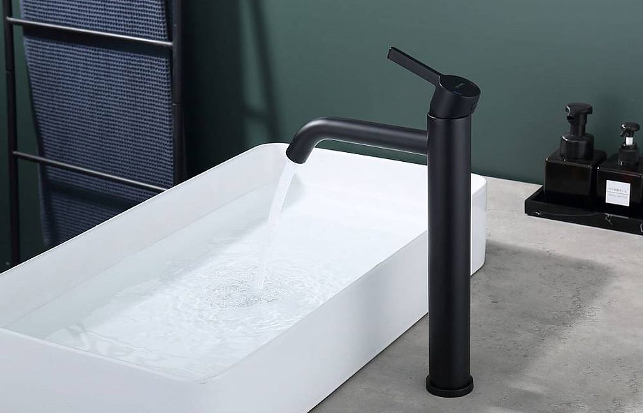 Смеситель для умывальника Splenka S221.15.06, чёрный — изображение 4