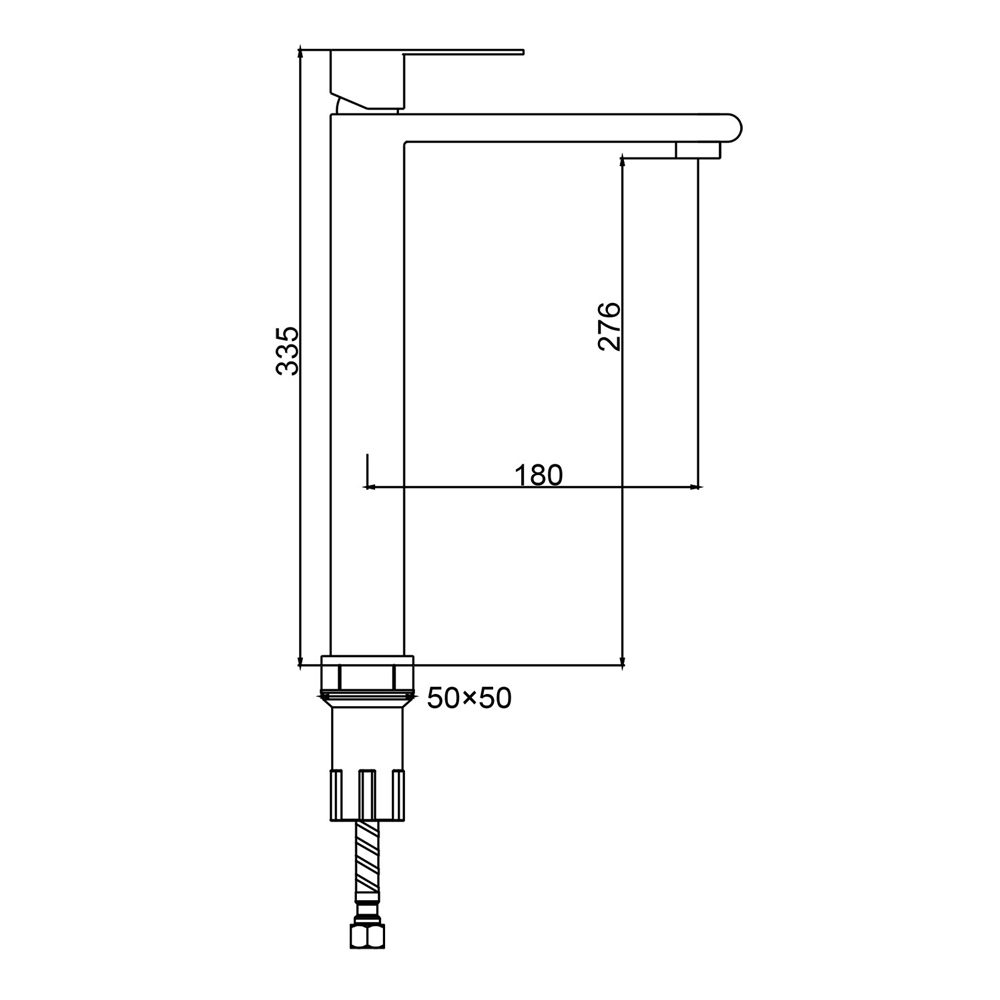 Смеситель для умывальника Splenka S224.15.05, сатин — изображение 8