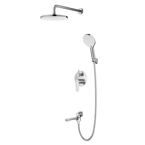 Душевая система скрытого монтажа Splenka S222.27.05, сатин