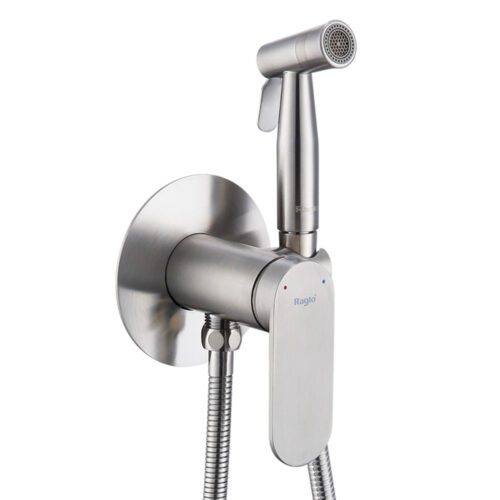 Смеситель скрытого монтажа для гигиенического душа Raglo R10.52.05, сатин