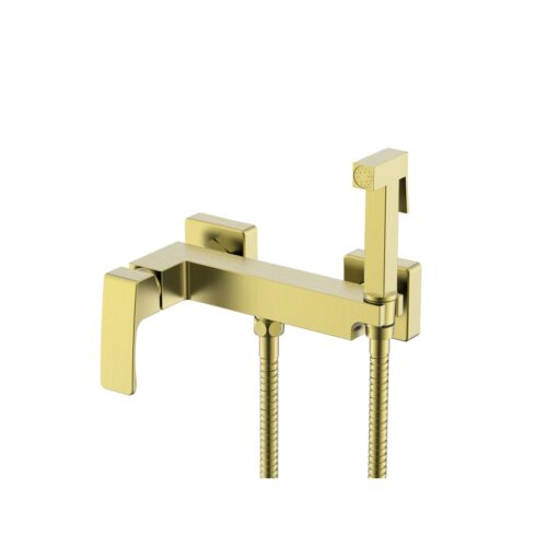 Смеситель для гигиенического душа Raglo R01.51.03, золотой сатин